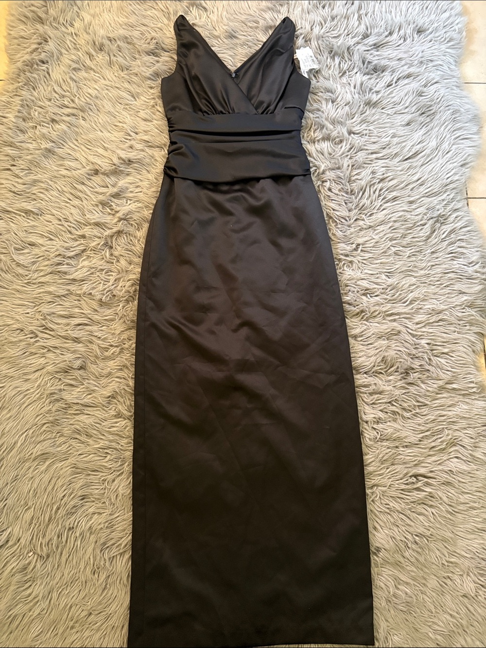David’s bridal sleeveless dress